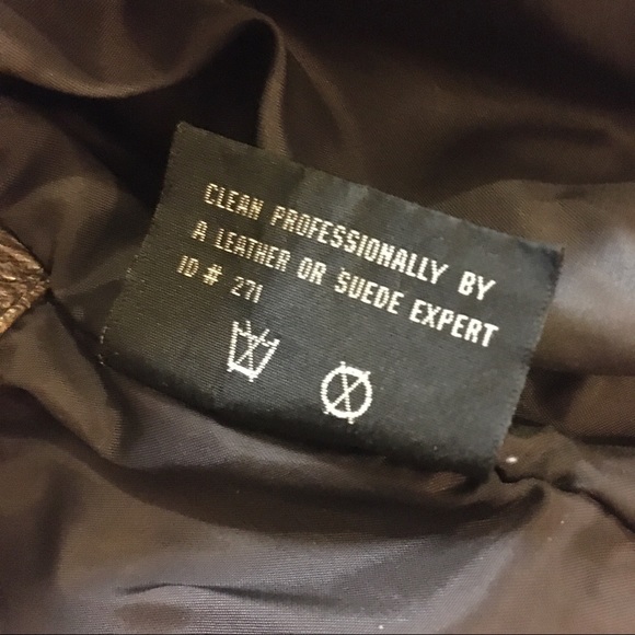 Brown Leather Jacket - Picture 10 of 10